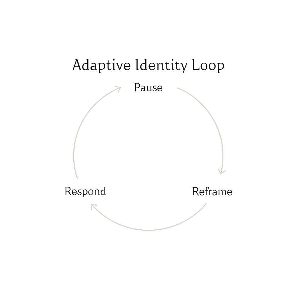 Module 8 - Adaptive Identity Loop - Updating Yourself Without Breaking Yourself Image